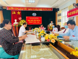 Đại hội Chi bộ Ban Dân vận Huyện ủy và Ủy ban MTTQ huyện Việt Yên nhiệm kỳ 2022-2025