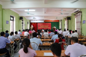 Khai giảng Lớp trung cấp lý luận chính trị  (hệ không tập trung) huyện Lục Ngạn, năm 2023