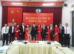 ĐẠI HỘI CHI BỘ PHÒNG TỔ CHỨC, HÀNH CHÍNH, THÔNG TIN, TƯ LIỆU LẦN THỨ XI, NHIỆM KỲ 2025-2027 - ĐẠI HỘI CỦA ĐOÀN KẾT, ĐỔI MỚI, SÁNG TẠO