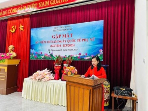 Công đoàn Trường Chính trị tỉnh Bắc Giang  tổ chức gặp mặt kỷ niệm 115 năm ngày Quốc tế Phụ nữ 08/3
