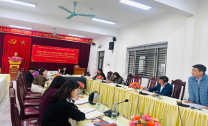 HIỆU TRƯỞNG TRƯỜNG CHÍNH TRỊ TỈNH LÀM VIỆC VỚI KHOA NHÀ NƯỚC VÀ PHÁP LUẬT