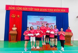Tổ chức thành công Giải Thể thao...