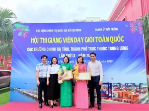 Hai giảng viên Trường Chính trị tỉnh Bắc Giang đạt danh hiệu “Giảng viên dạy xuất sắc” Hội thi Giảng viên dạy giỏi toàn quốc các trường chính trị tỉnh, thành phố  trực thuộc Trung ương lần thứ IX năm 2025