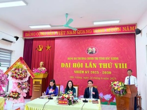 ĐẠI HỘI ĐẢNG BỘ TRƯỜNG CHÍNH TRỊ TỈNH BẮC GIANG LẦN THỨ VIII, NHIỆM KỲ 2025-2030 - ĐẠI HỘI CỦA “ĐOÀN KẾT - DÂN CHỦ - KỶ CƯƠNG - SÁNG TẠO - PHÁT TRIỂN”