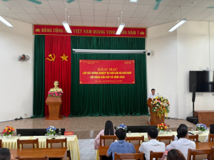 KHAI MẠC LỚP BỒI DƯỠNG NGHIỆP VỤ CHO ĐỘI NGŨ CÁN BỘ CHỦ CHỐT HỘI NÔNG DÂN CẤP XÃ NĂM 2025