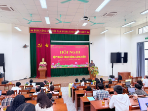 Tổ chức tập huấn hoạt động sáng kiến  tại Trường Chính trị Nguyễn Văn Cừ