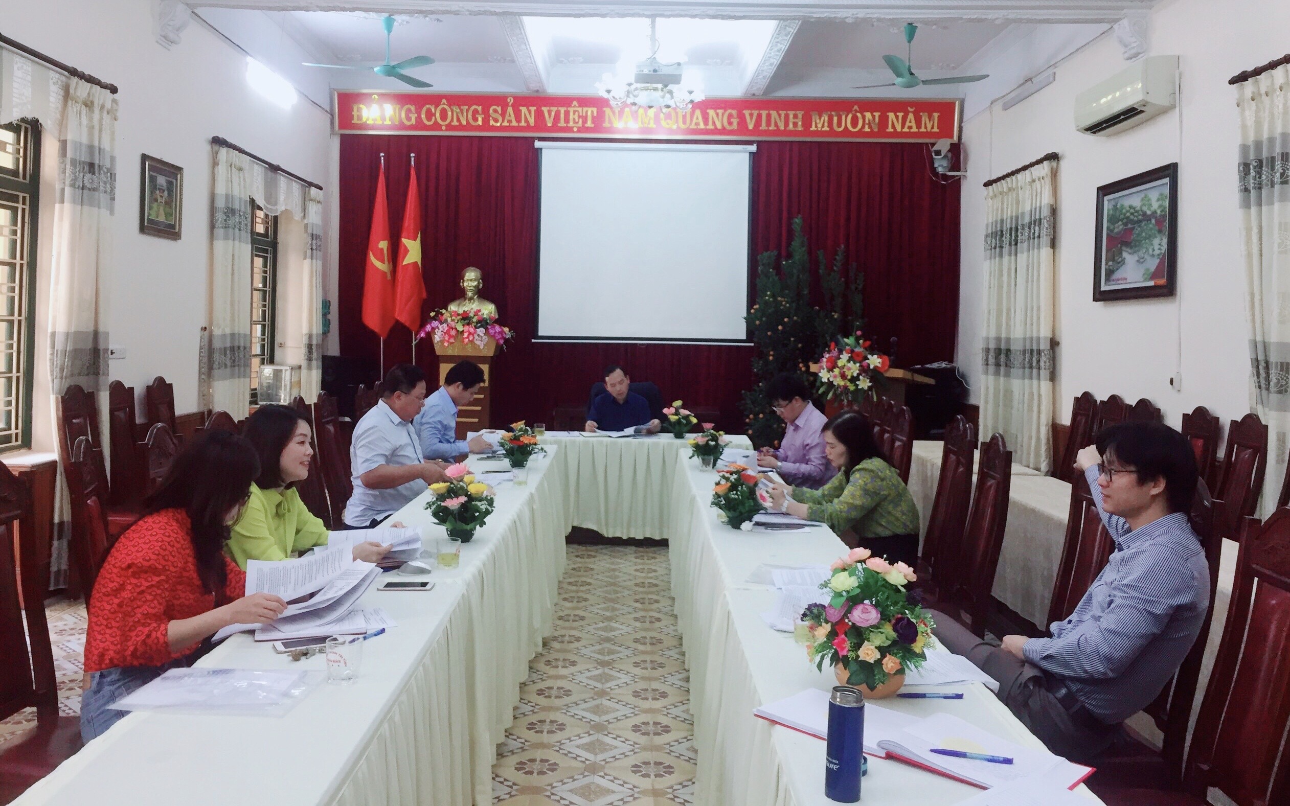 Trường Chính trị tỉnh Bắc Giang xét duyệt thuyết minh đề tài khoa học cấp cơ sở năm 2020