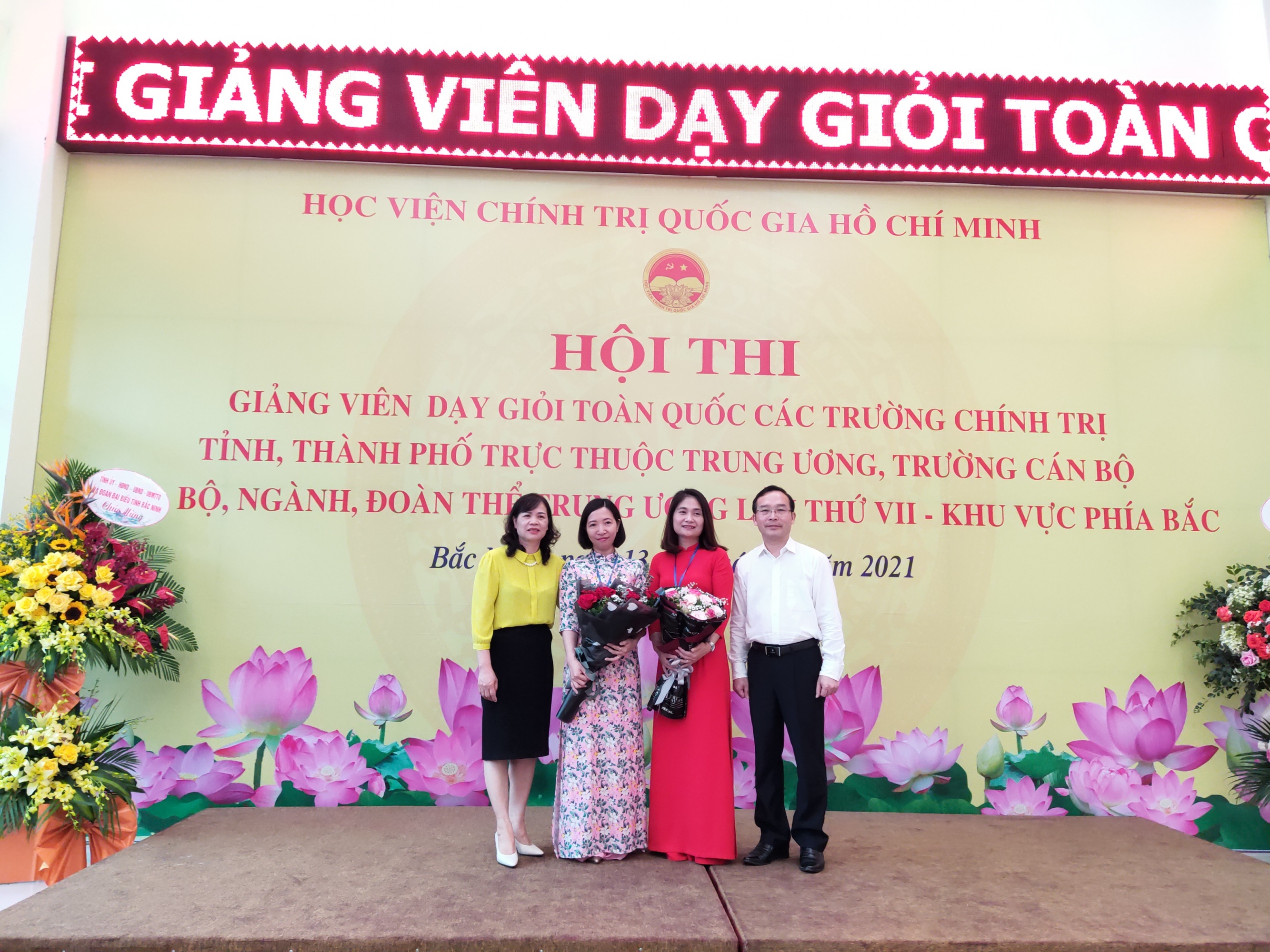 Trường Chính trị tỉnh Bắc Giang tham dự Hội thi Giảng viên dạy giỏi toàn quốc lần thứ VII khu vực phía Bắc.