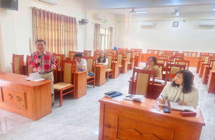 KHOA NHÀ NƯỚC VÀ PHÁP LUẬT TÍCH CỰC SINH HOẠT CHUYÊN MÔN THEO CHỦ ĐỀ